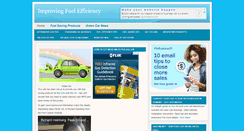 Desktop Screenshot of improvingfuelefficiency.com